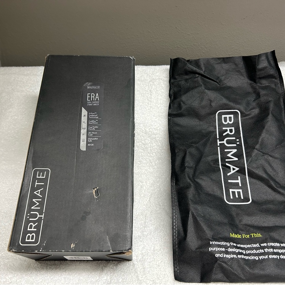 BrüMate Black Storage Bag and Box